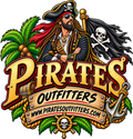 Pirates Outfitters Die Cut Sticker