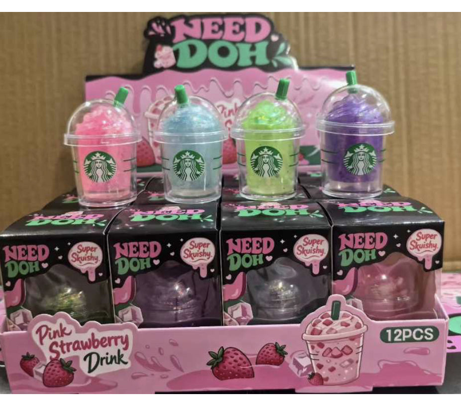 Starbucks Pink Straberry Drink Squish