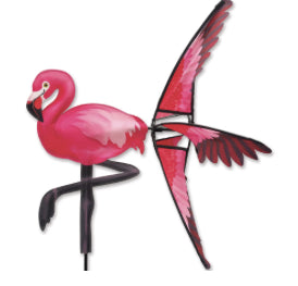 21 IN PINK FLAMINGO SPINNER