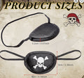 Chinco Pirate Eye Patches for Kids and Adults, Costume Party Favors