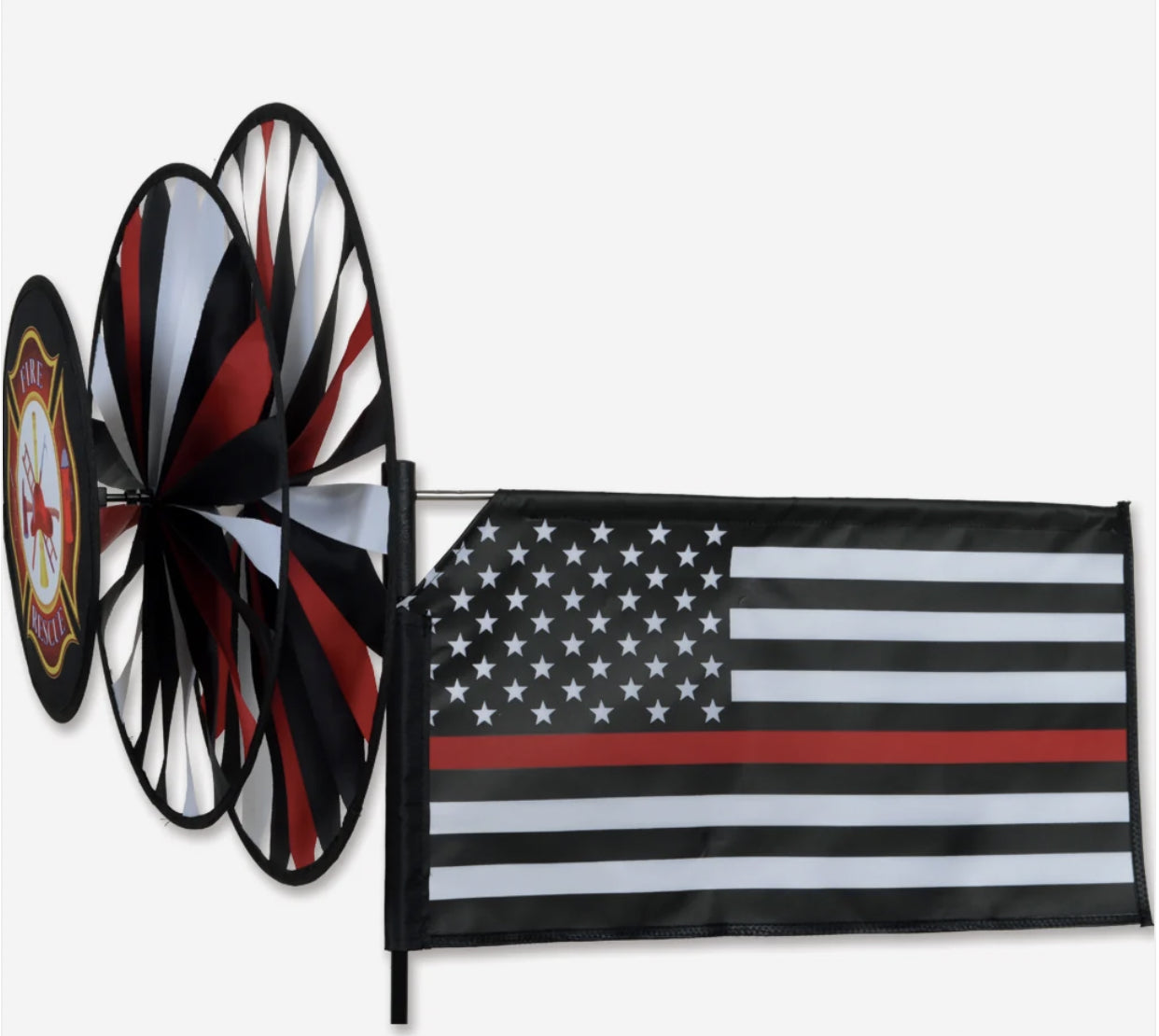 Triple Spinner - Thin Red Line